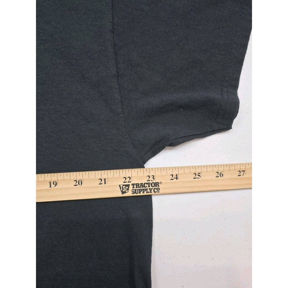 Geico Gecko Lizard Color Block Black Gildan XL T Shirt 100% Cotton Short Sleeve - Picture 5 of 6